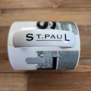 Starbucks Coffee Mug St. Paul 2002 Barista Skyline Series One 18oz